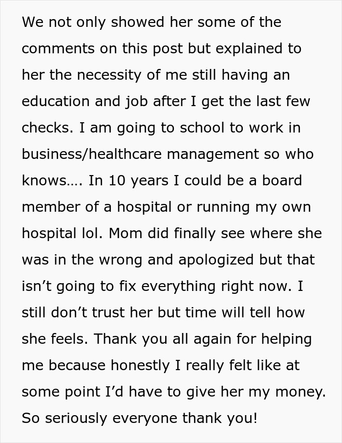 Woman Considers Going No-Contact With Mom After She Comes For Her $150k Lawsuit Payout: &ldquo;I Gave Her Life&rdquo;