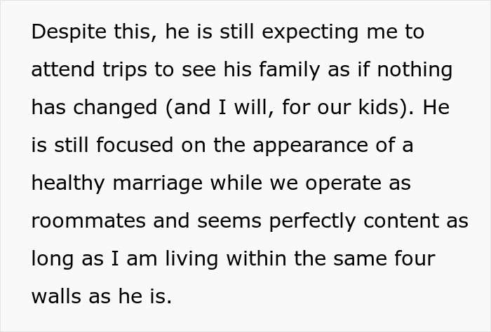 “Co-Parenting Roommates”: A Manchild Ends Up Causing His Wife To “Quiet Quit” Their Marriage “Co-Parenting Roommates”: A Manchild Ends Up Causing His Wife To “Quiet Quit” Their Marriage