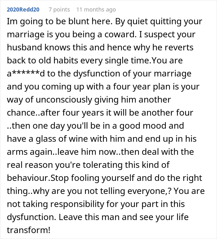 “Co-Parenting Roommates”: A Manchild Ends Up Causing His Wife To “Quiet Quit” Their Marriage “Co-Parenting Roommates”: A Manchild Ends Up Causing His Wife To “Quiet Quit” Their Marriage