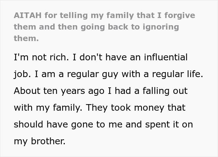 Parents’ Favoritism Leads To Favored Child Turning Into A Criminal, Neglected Child Refuses To Help Parents’ Favoritism Leads To Favored Child Turning Into A Criminal, Neglected Child Refuses To Help