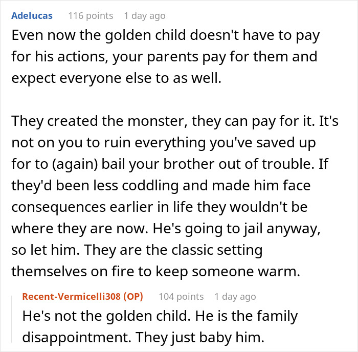 Parents’ Favoritism Leads To Favored Child Turning Into A Criminal, Neglected Child Refuses To Help Parents’ Favoritism Leads To Favored Child Turning Into A Criminal, Neglected Child Refuses To Help