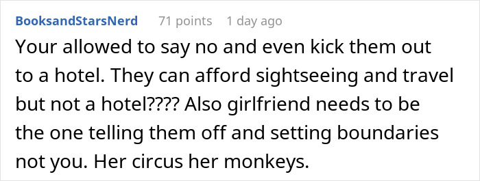GF’s Parents Come For A Visit, Problems Begin When They Insist On Having Suite Bedroom And BF’s Car GF’s Parents Come For A Visit, Problems Begin When They Insist On Having Suite Bedroom And BF’s Car