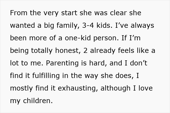 SAHM Dreams Of A Packed House And More Babies, Husband Pumps The Brakes On 50/50 Childcare SAHM Dreams Of A Packed House And More Babies, Husband Pumps The Brakes On 50/50 Childcare
