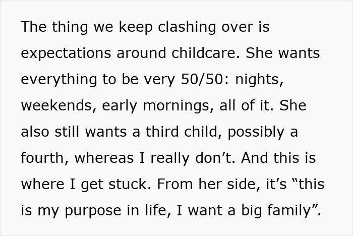 SAHM Dreams Of A Packed House And More Babies, Husband Pumps The Brakes On 50/50 Childcare SAHM Dreams Of A Packed House And More Babies, Husband Pumps The Brakes On 50/50 Childcare