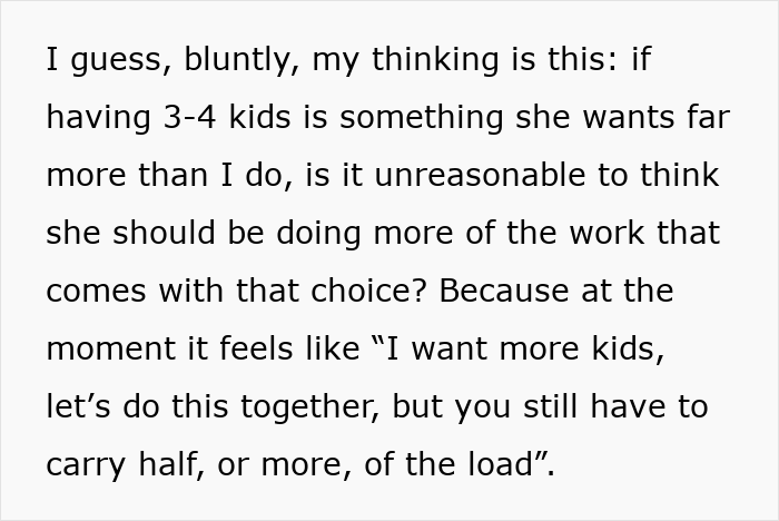 SAHM Dreams Of A Packed House And More Babies, Husband Pumps The Brakes On 50/50 Childcare SAHM Dreams Of A Packed House And More Babies, Husband Pumps The Brakes On 50/50 Childcare