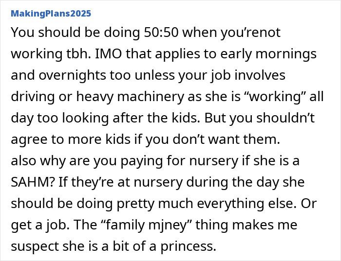 SAHM Dreams Of A Packed House And More Babies, Husband Pumps The Brakes On 50/50 Childcare SAHM Dreams Of A Packed House And More Babies, Husband Pumps The Brakes On 50/50 Childcare