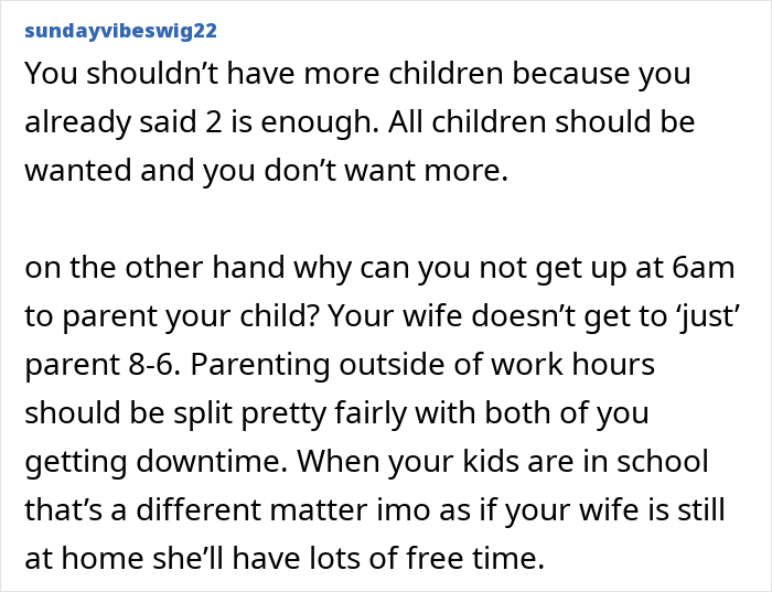 SAHM Dreams Of A Packed House And More Babies, Husband Pumps The Brakes On 50/50 Childcare SAHM Dreams Of A Packed House And More Babies, Husband Pumps The Brakes On 50/50 Childcare