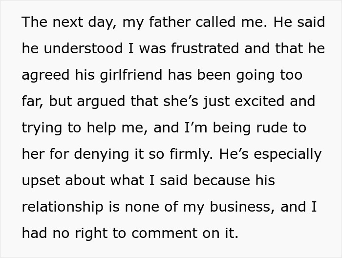 Dad’s GF Has Baby Fever, Daughter Horrified After She Starts Going Overboard About Her Pregnancy