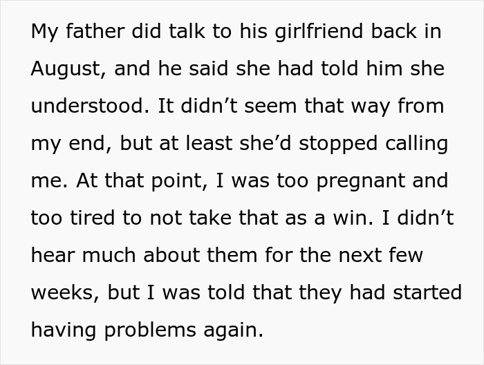Dad’s GF Has Baby Fever, Daughter Horrified After She Starts Going Overboard About Her Pregnancy