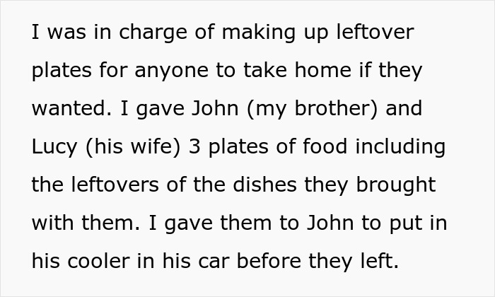 Guy Eats Leftovers, Fears Telling Wife And Blames Sister, SIL Starts Insulting Her Weight And Job Guy Eats Leftovers, Fears Telling Wife And Blames Sister, SIL Starts Insulting Her Weight And Job