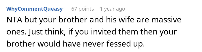 Guy Eats Leftovers, Fears Telling Wife And Blames Sister, SIL Starts Insulting Her Weight And Job Guy Eats Leftovers, Fears Telling Wife And Blames Sister, SIL Starts Insulting Her Weight And Job