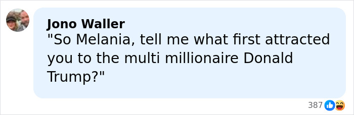 Melania Reveals What She Said About The Age Gap When She First Started Dating Donald Trump Melania Reveals What She Said About The Age Gap When She First Started Dating Donald Trump