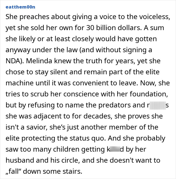 Melinda French Gates Breaks Silence After Epstein Files Claim Bill Gates Secretly Tried Slipping Her A Pill Melinda French Gates Breaks Silence After Epstein Files Claim Bill Gates Secretly Tried Slipping Her A Pill