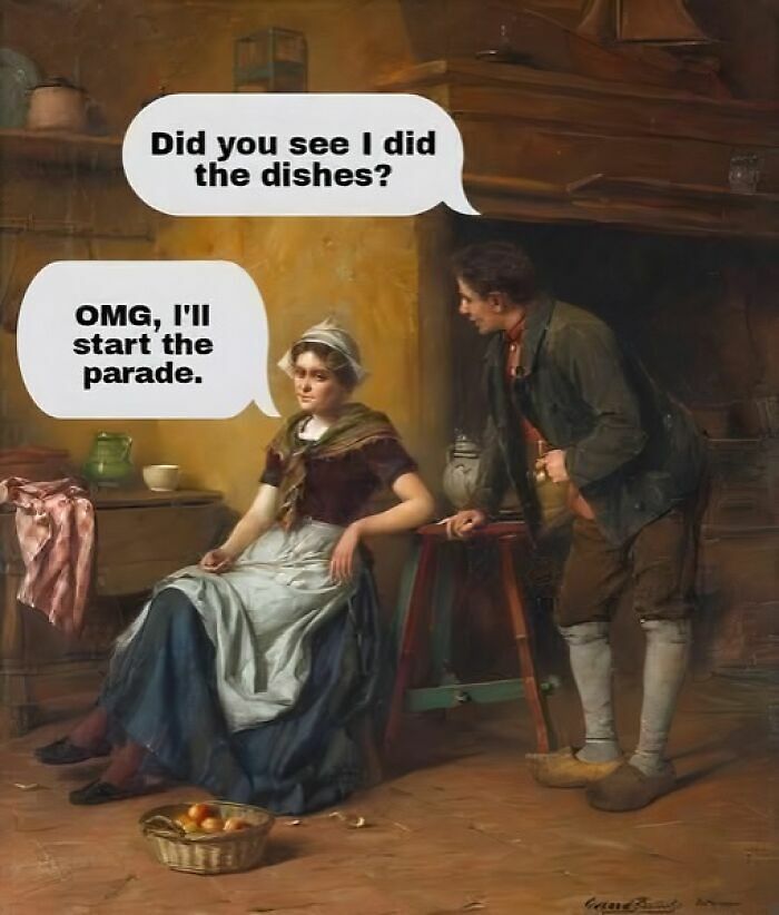 64 Memes That Combine Modern Humor With Classical Art And Revive Old Paintings (New Pics)