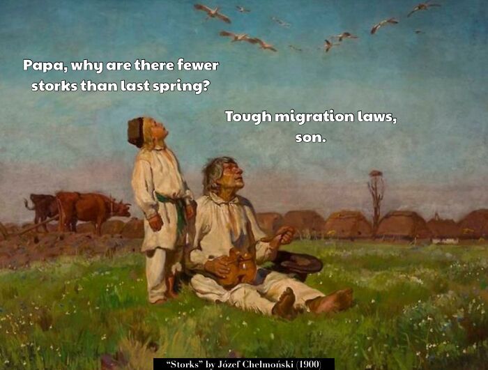 64 Memes That Combine Modern Humor With Classical Art And Revive Old Paintings (New Pics)