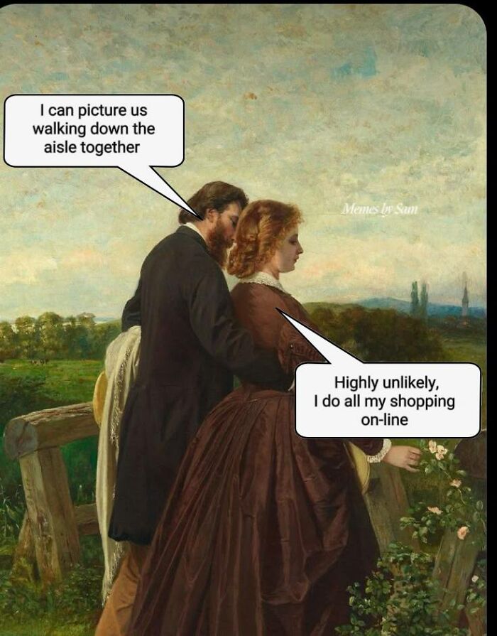 64 Memes That Combine Modern Humor With Classical Art And Revive Old Paintings (New Pics)