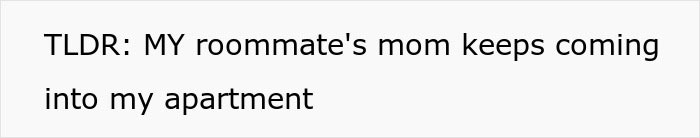 Woman Stunned As Roommate&rsquo;s Parents Use Spare Key To Let Themselves In And Act Like Babysitters