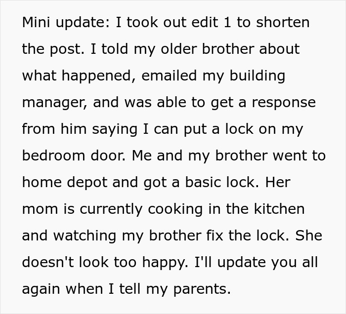 Woman Stunned As Roommate&rsquo;s Parents Use Spare Key To Let Themselves In And Act Like Babysitters