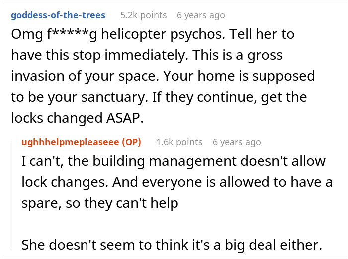 Woman Stunned As Roommate&rsquo;s Parents Use Spare Key To Let Themselves In And Act Like Babysitters