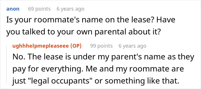 Woman Stunned As Roommate&rsquo;s Parents Use Spare Key To Let Themselves In And Act Like Babysitters