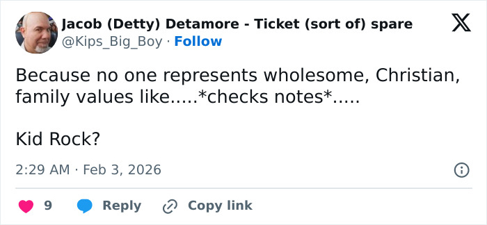 MAGA’s Bizarre Super Bowl Halftime Show Lineup Gets Brutally Roasted Online