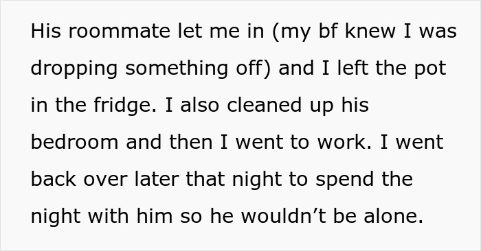 Woman Brings Leftovers To Support Boyfriend In Mourning, Gets Berated Over “Inedible” Food