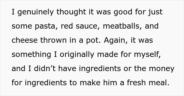 Woman Brings Leftovers To Support Boyfriend In Mourning, Gets Berated Over “Inedible” Food