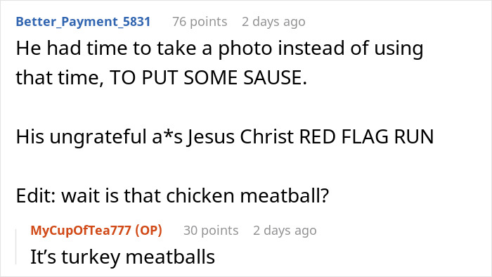 Woman Brings Leftovers To Support Boyfriend In Mourning, Gets Berated Over “Inedible” Food