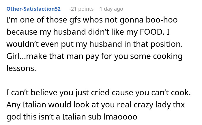 Woman Brings Leftovers To Support Boyfriend In Mourning, Gets Berated Over “Inedible” Food