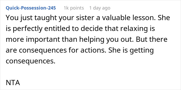 Woman Keeps Asking For Favors From Family, Doesn’t Reciprocate When They Need Help: “Told Me No And Hung Up”