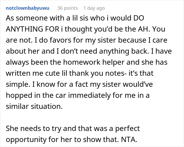 Woman Keeps Asking For Favors From Family, Doesn’t Reciprocate When They Need Help: “Told Me No And Hung Up”