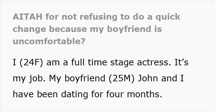 “I Suggest Quick Change Of Boyfriends”: Guy Can’t Handle Actress GF Changing In Front Of Other Men