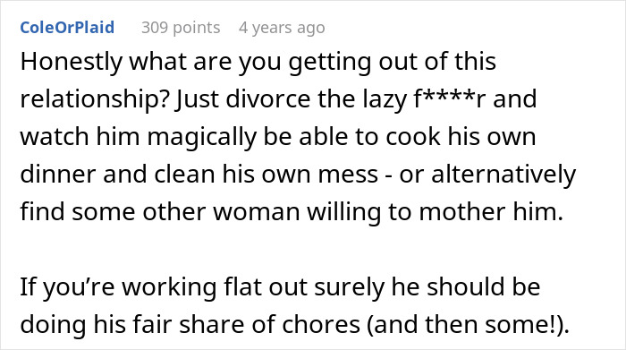 Man Complains About &ldquo;Paying The Price&rdquo; And Having To Eat Fast Food While Wife Works Longer Shifts