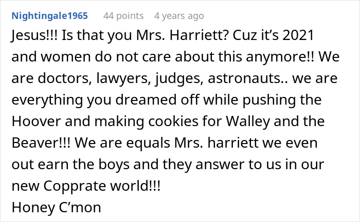 Man Complains About &ldquo;Paying The Price&rdquo; And Having To Eat Fast Food While Wife Works Longer Shifts