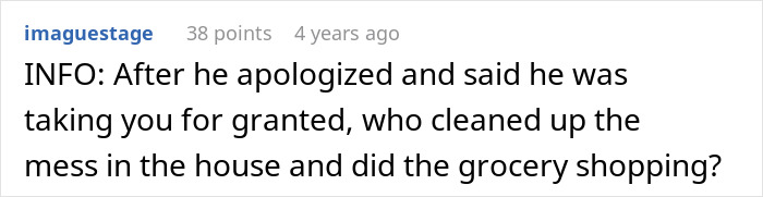 Man Complains About &ldquo;Paying The Price&rdquo; And Having To Eat Fast Food While Wife Works Longer Shifts