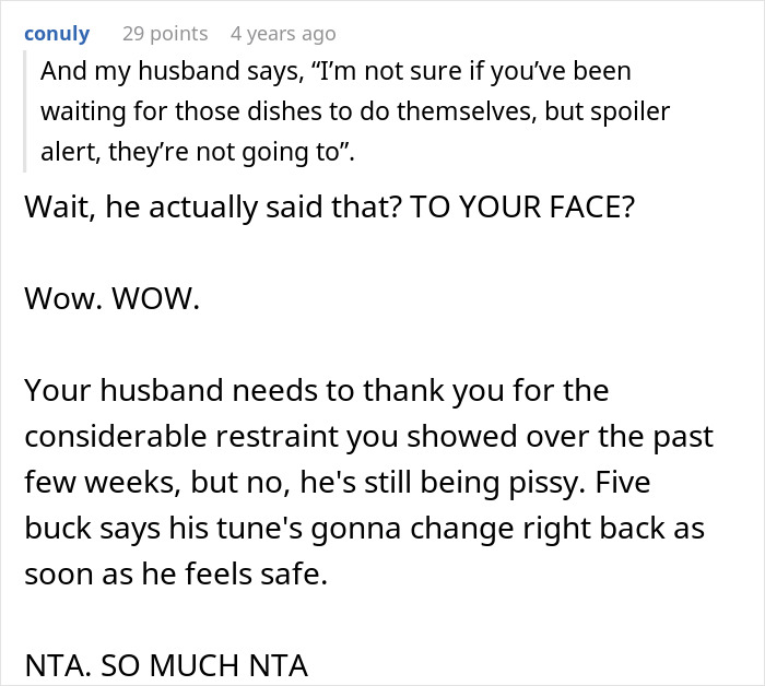 Man Complains About &ldquo;Paying The Price&rdquo; And Having To Eat Fast Food While Wife Works Longer Shifts