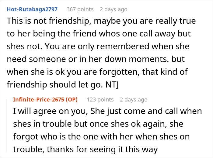 Woman Treats “Bestie” Like Her Emotional Punching Bag, Mad After She Refuses To Just Be Her “Backup”