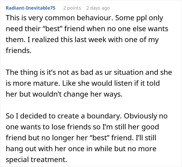 Woman Treats “Bestie” Like Her Emotional Punching Bag, Mad After She Refuses To Just Be Her “Backup”