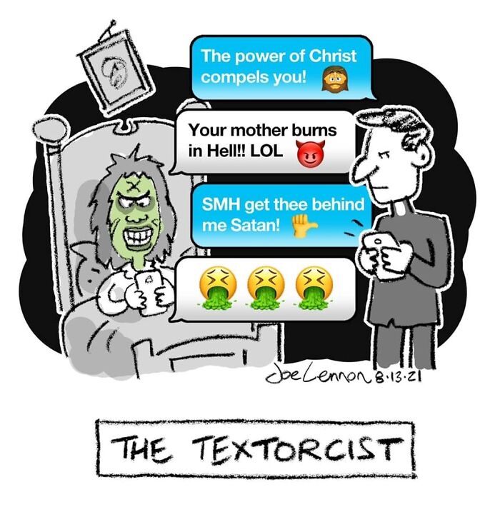 Joe Lennon&rsquo;s Sharp Single-Panel Comics Find Dark Humor In Life&rsquo;s Smallest, Strangest Moments (52 Pics)