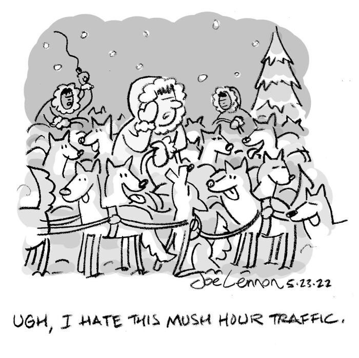 Joe Lennon&rsquo;s Sharp Single-Panel Comics Find Dark Humor In Life&rsquo;s Smallest, Strangest Moments (52 Pics)