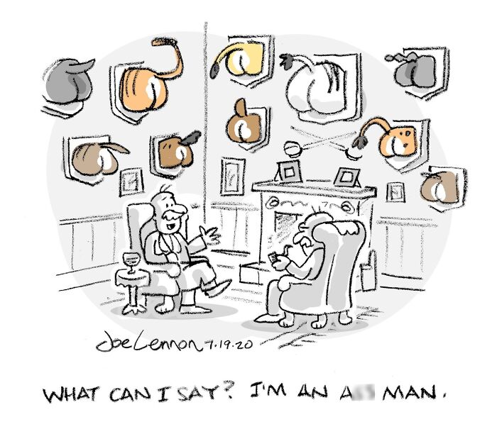 Joe Lennon&rsquo;s Sharp Single-Panel Comics Find Dark Humor In Life&rsquo;s Smallest, Strangest Moments (52 Pics)