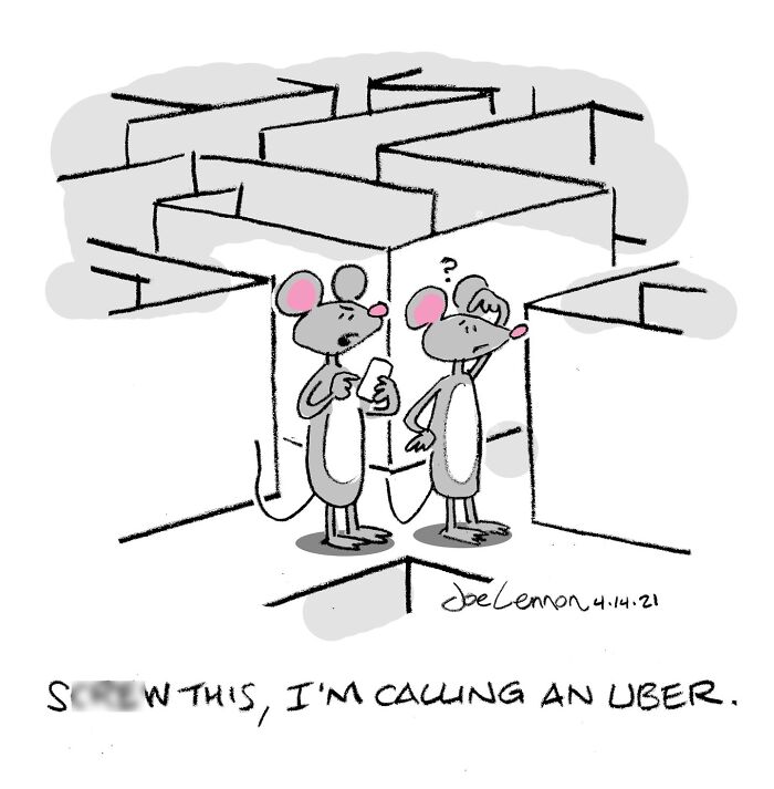 Joe Lennon&rsquo;s Sharp Single-Panel Comics Find Dark Humor In Life&rsquo;s Smallest, Strangest Moments (52 Pics)