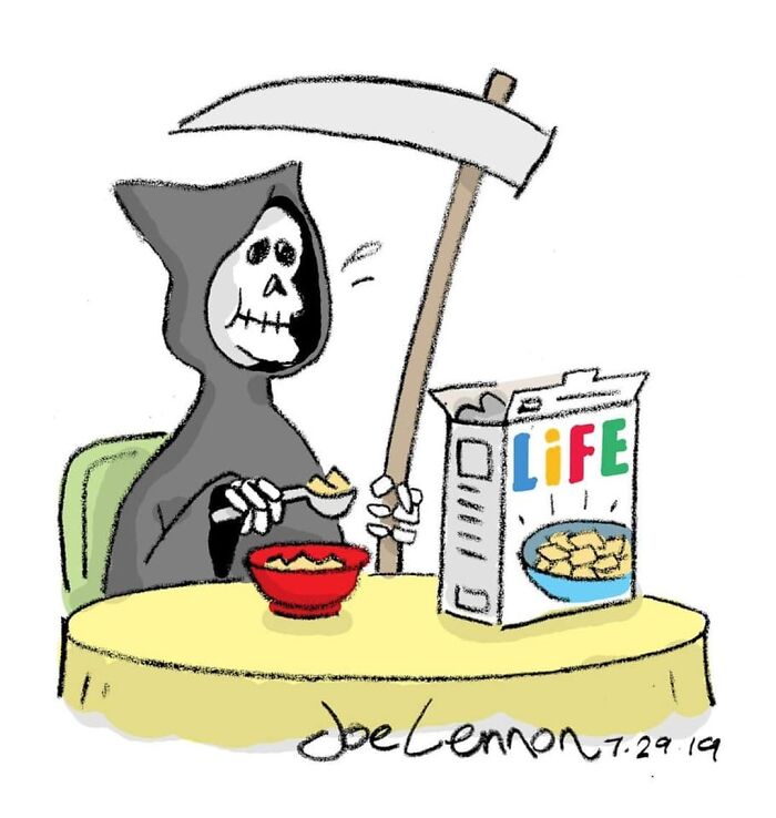 Joe Lennon&rsquo;s Sharp Single-Panel Comics Find Dark Humor In Life&rsquo;s Smallest, Strangest Moments (52 Pics)