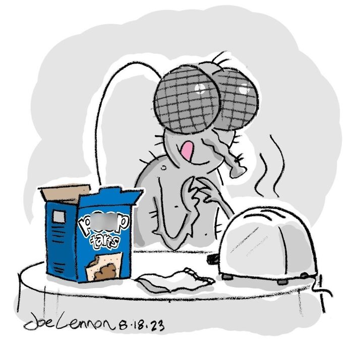 Joe Lennon&rsquo;s Sharp Single-Panel Comics Find Dark Humor In Life&rsquo;s Smallest, Strangest Moments (52 Pics)