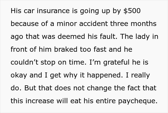 Man’s $500 Insurance Hike Pushes His Fianc&eacute;e To Her Breaking Point, Now She “Just Wants An Out”