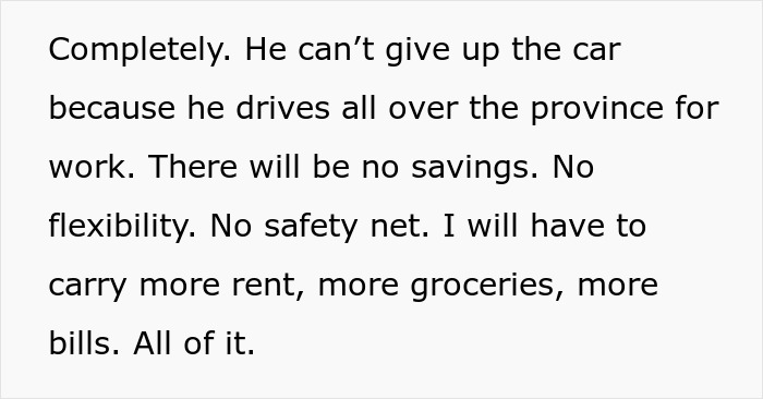Man’s $500 Insurance Hike Pushes His Fianc&eacute;e To Her Breaking Point, Now She “Just Wants An Out”