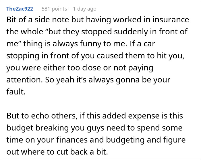 Man’s $500 Insurance Hike Pushes His Fianc&eacute;e To Her Breaking Point, Now She “Just Wants An Out”