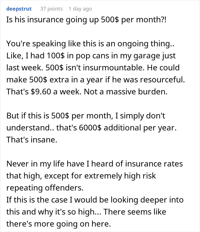 Man’s $500 Insurance Hike Pushes His Fianc&eacute;e To Her Breaking Point, Now She “Just Wants An Out”