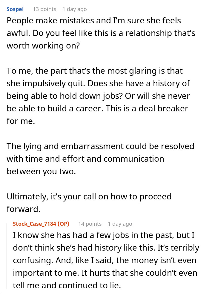GF Quits Her Job But Pretends To Go To Work, BF Mortified After Learning The Truth 6 Months Later