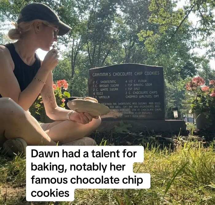 Woman Tracks Down Recipes Etched On Tombstones Across The USA (22 New Pics)